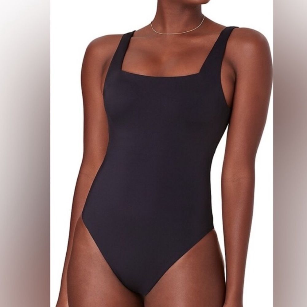 Andie Miami One Piece Swimsuit Black‎ size M NWT minimalist